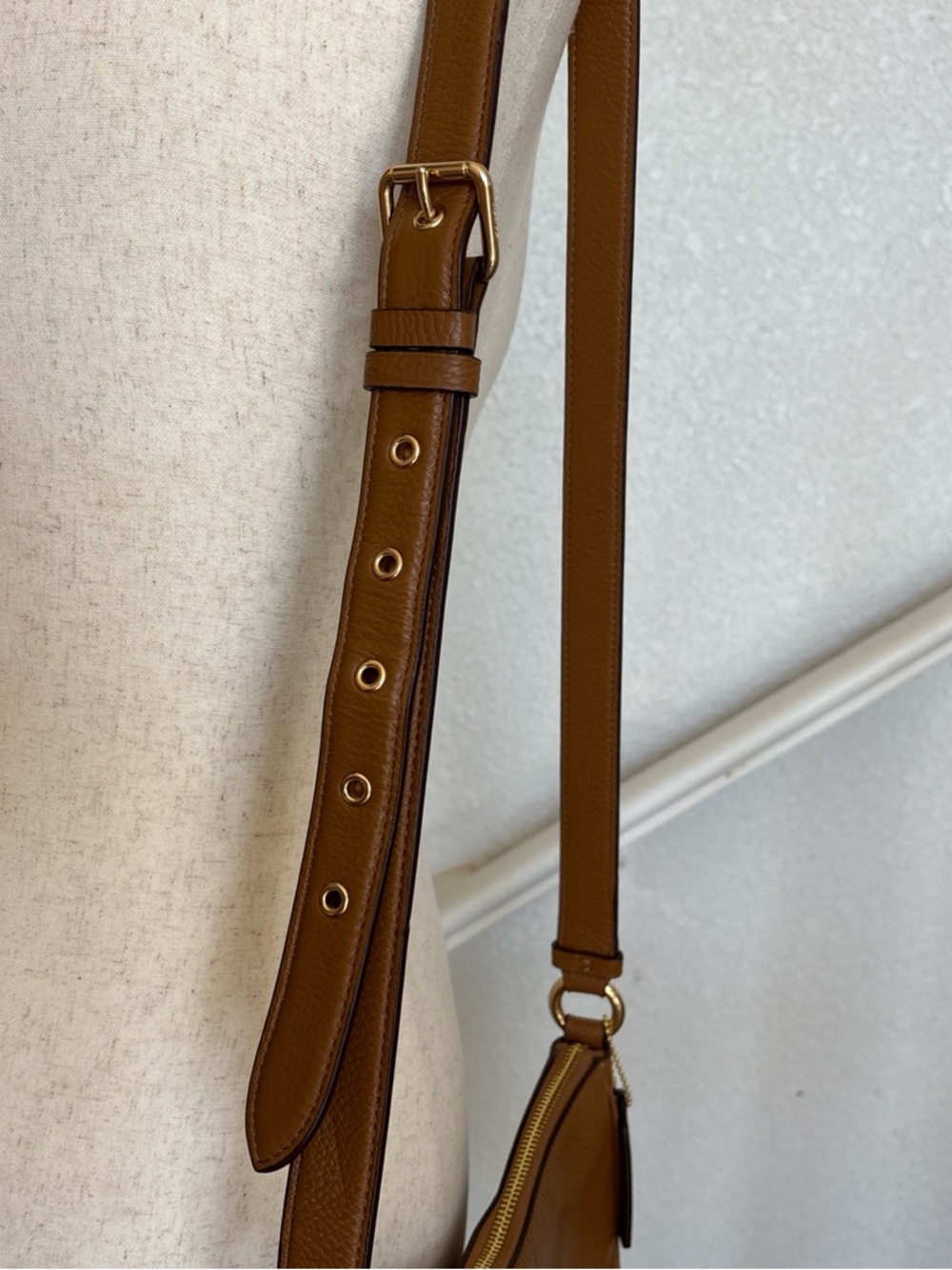 Coach brown leather shoulder bag - Picture 4 of 7